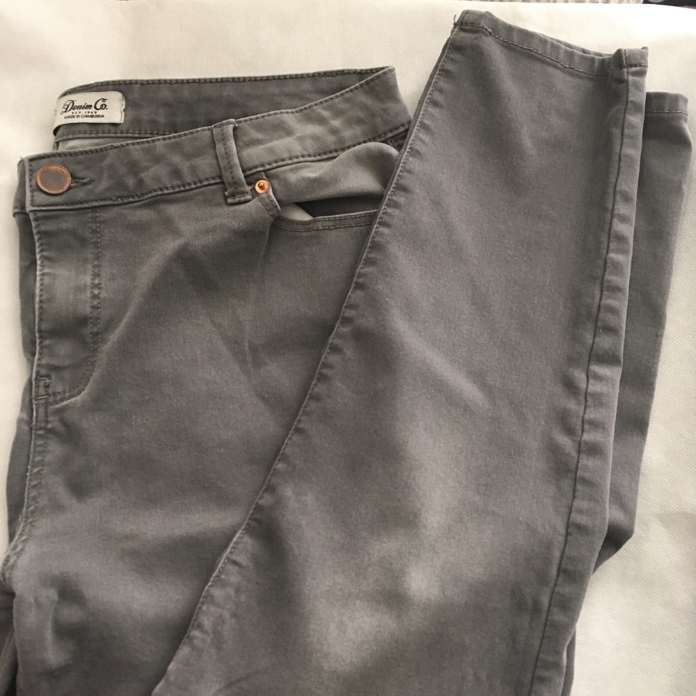 Gray Wash Jeans